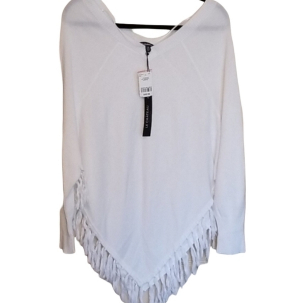 NWT LE CHATEAU Poncho-Style Sweater